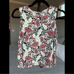1.State Floral Blouse with Open Back